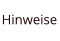 Hinweise